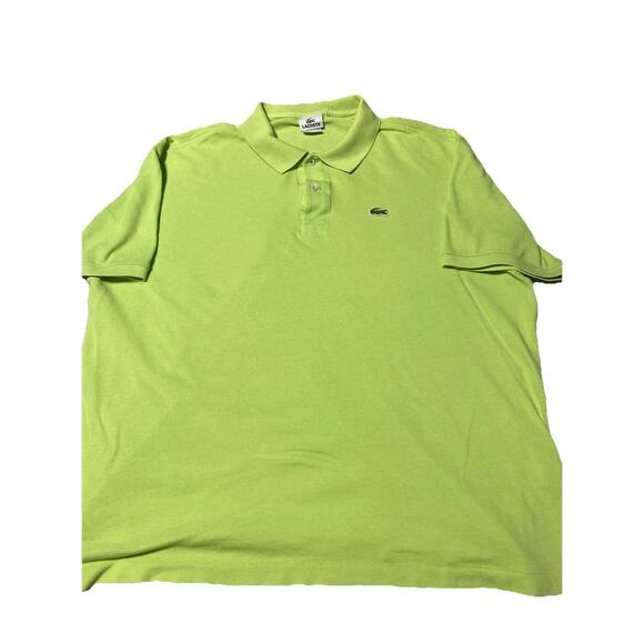 Shirt Mens XXXXL 9 Green Polo Minimalist Preppy Classic Devanlay 4XL Vtg - Picture 1 of 10